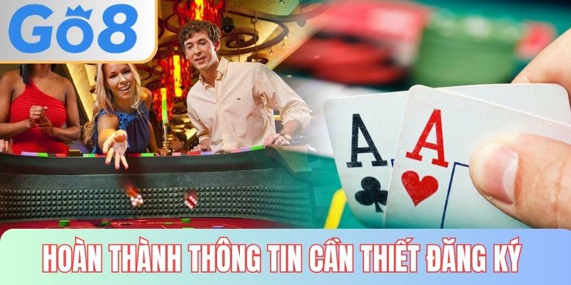 Hoàn tất các trường thông tin cần thiết theo quy định.